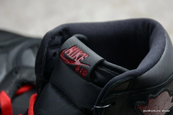 Black Air Gym 1 Jordan Red 555088-060 Satin 555088-060 0324